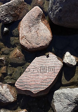 海,水,石