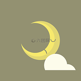 新月,月亮,夜