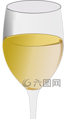 玻璃,玻璃,白葡萄酒