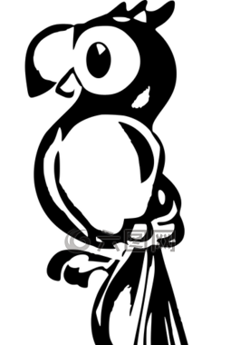 動(dòng)物,鳥,著色