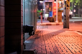 街头,在这座城市,混乱
