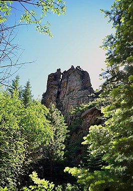 石,山,自然