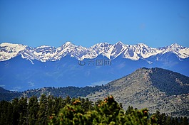 山脈,山,范圍
