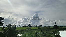 云,景觀,天空