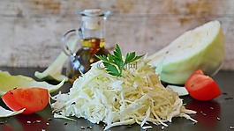 白菜,沙拉,中藥