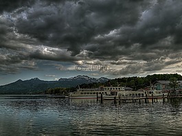 基姆湖,船舶,水