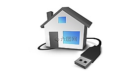 房子,usb,通訊