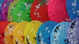 中國,藝伎回憶錄,陽傘