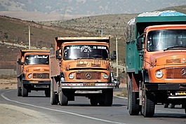伊朗,梅賽德斯,卡車(chē)