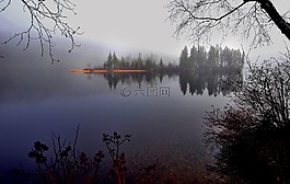 景觀,湖,水