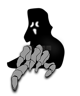 死亡,黑暗,鬼