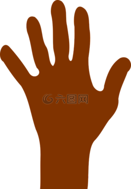 手,手指,側(cè)影