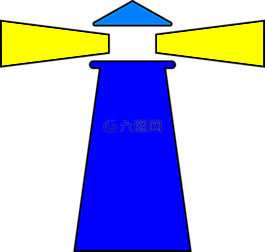 燈塔,海灘,方向