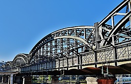 黑客橋,慕尼黑,橋
