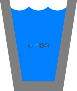 水,玻璃,玻璃