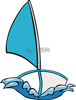 帆船,游艇,船