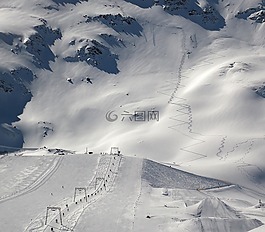 冬季,雪,stok
