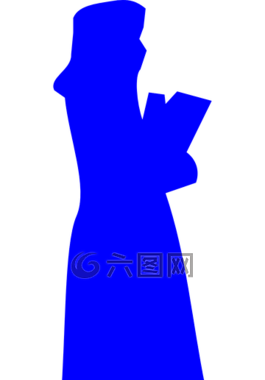 學(xué)生,夫人,側(cè)影