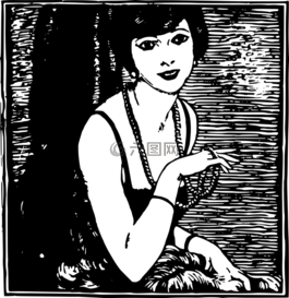 臉,時尚,頭