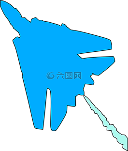 飛機(jī),噴射,側(cè)影