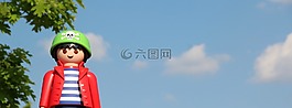 普雷摩比,天空,孩子