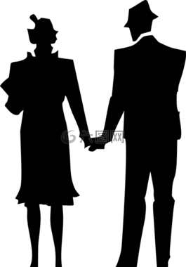 夫婦,男子,側(cè)影