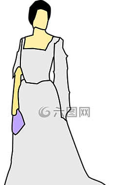 夫人,女子,婚禮