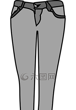 牛仔褲,緊,褲子