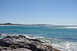 海洋,海灘,澳大利亞