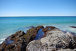 海洋,海灘,澳大利亞