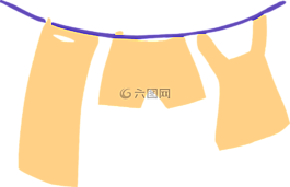 洗衣,短褲,線