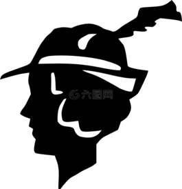 羽毛,夫人,側(cè)影