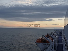 太陽,船舶,水