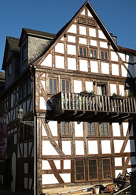 fachwerkhaus,桁架,舊城區(qū)