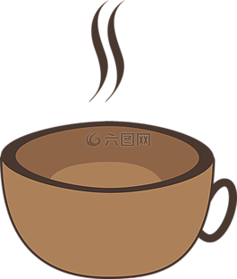 咖啡,熱咖啡,杯