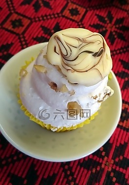 蛋糕,香蕉,甜