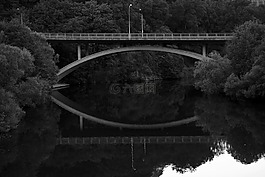橋,過渡,水