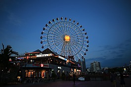 日本,旅行,摩天輪