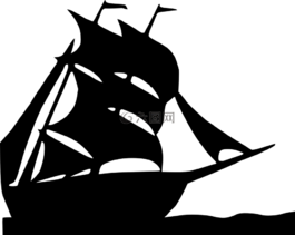 帆船,交通,老