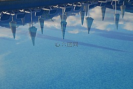 池,水,游泳池