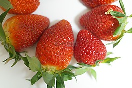 草莓,水果,紅色