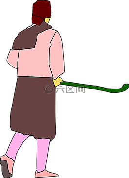 曲棍球,蝙蝠,女孩