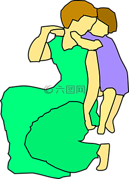 孩子,媽媽,播放