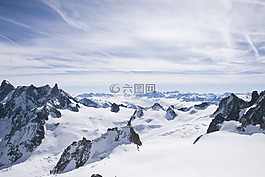 阿爾卑斯山,山,高峰