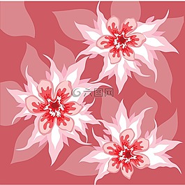 花,葉,自然