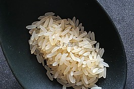 水稻,勺子,勺子米
