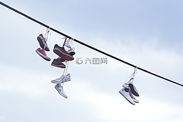 鞋,鞋類,打破