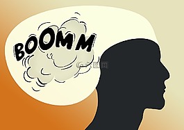 頭,認為,人的