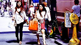 婦女,大阪,肖像