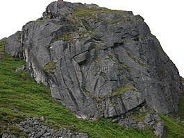 阿拉斯加州,山,石